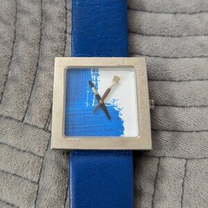 Akteo Blue Painter's Watch_Blue Paint Kubik